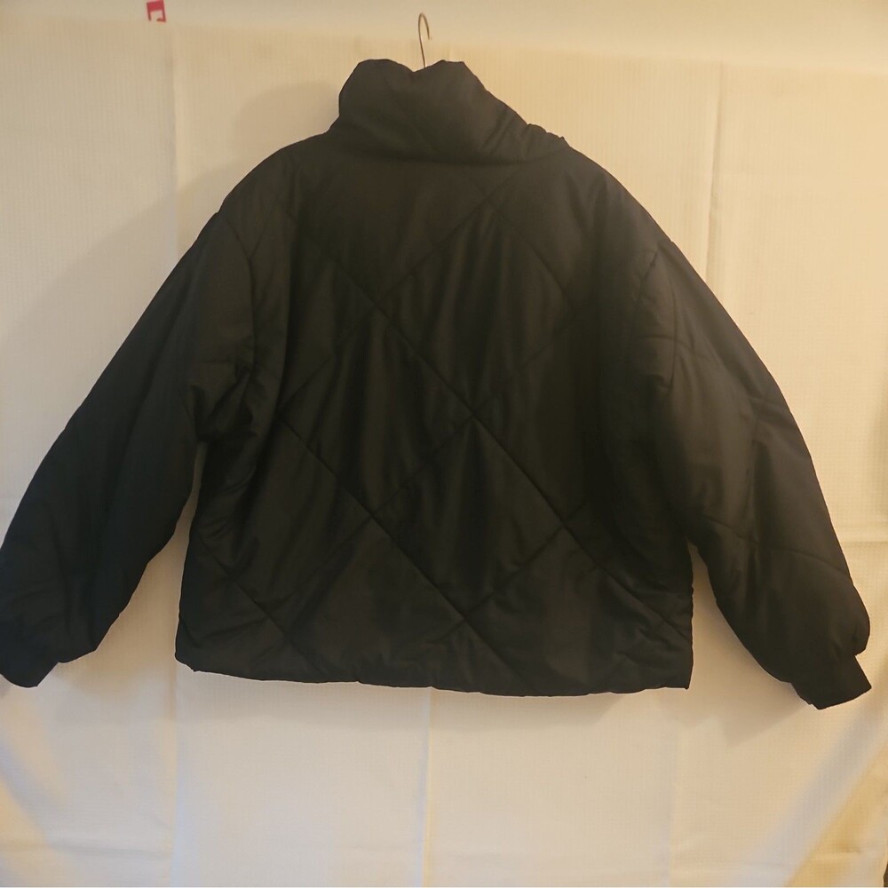 Ana Puffer Jacket Womens XL Black Zip Up - Picture 6 of 6